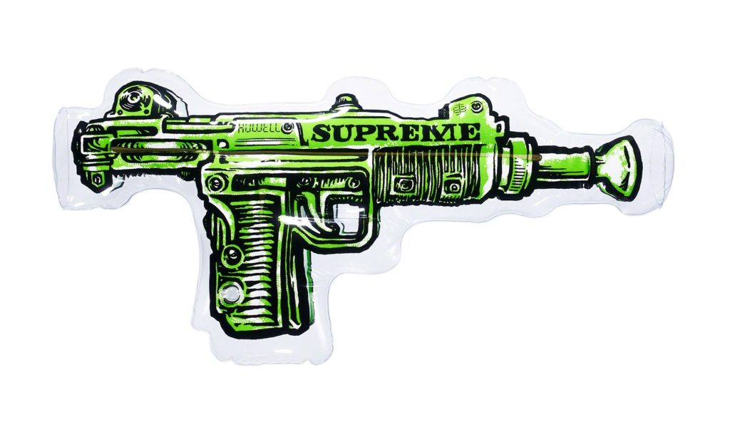 supreme uzi inflatable pillow 2