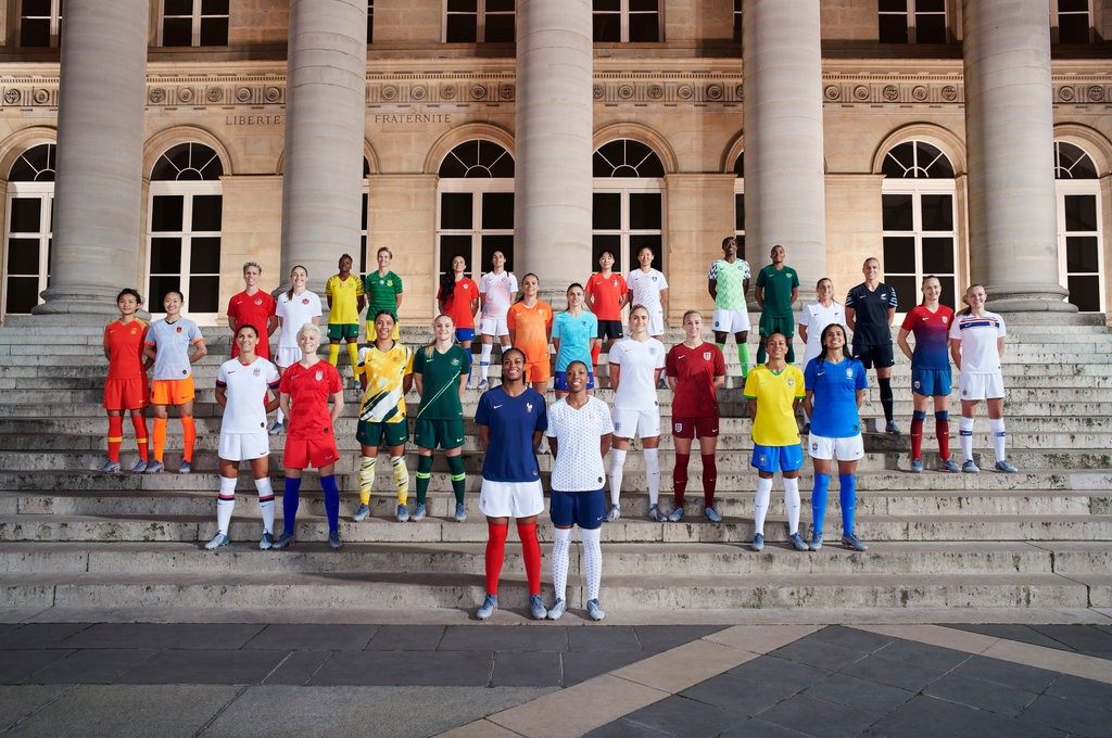 Nike Debuts New WWC Soccer Uniforms With Presentation In Paris