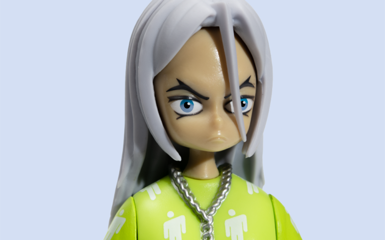 billie eilish takashi murakami figure