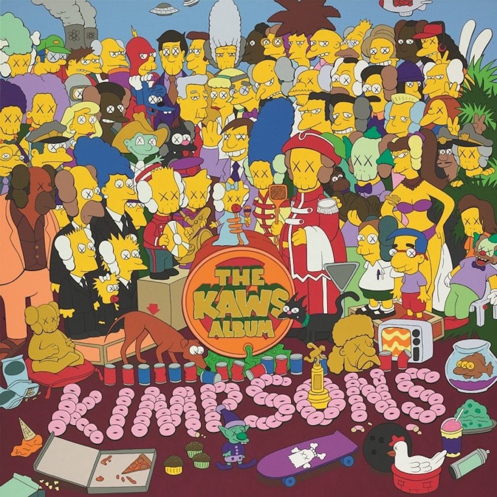 kaws album simpsons