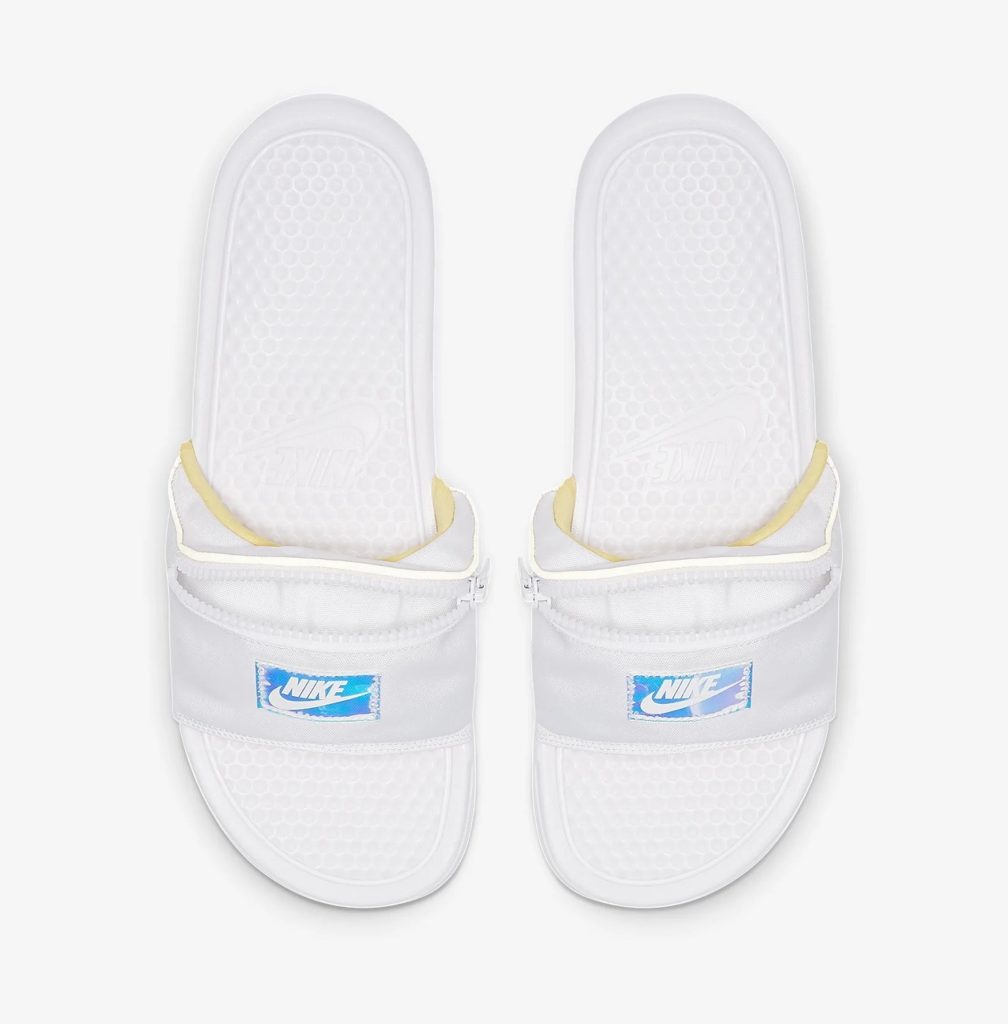 nike sandals with fanny pack