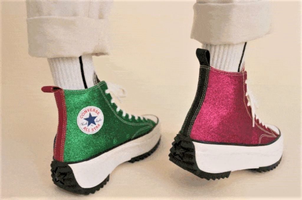 jw anderson glitter converse 2019