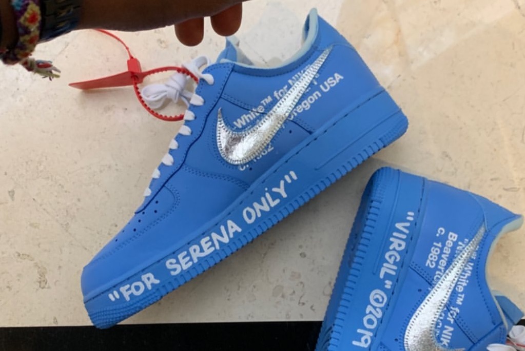 Virgil Abloh Previews Bright Blue Nike Air Force 1