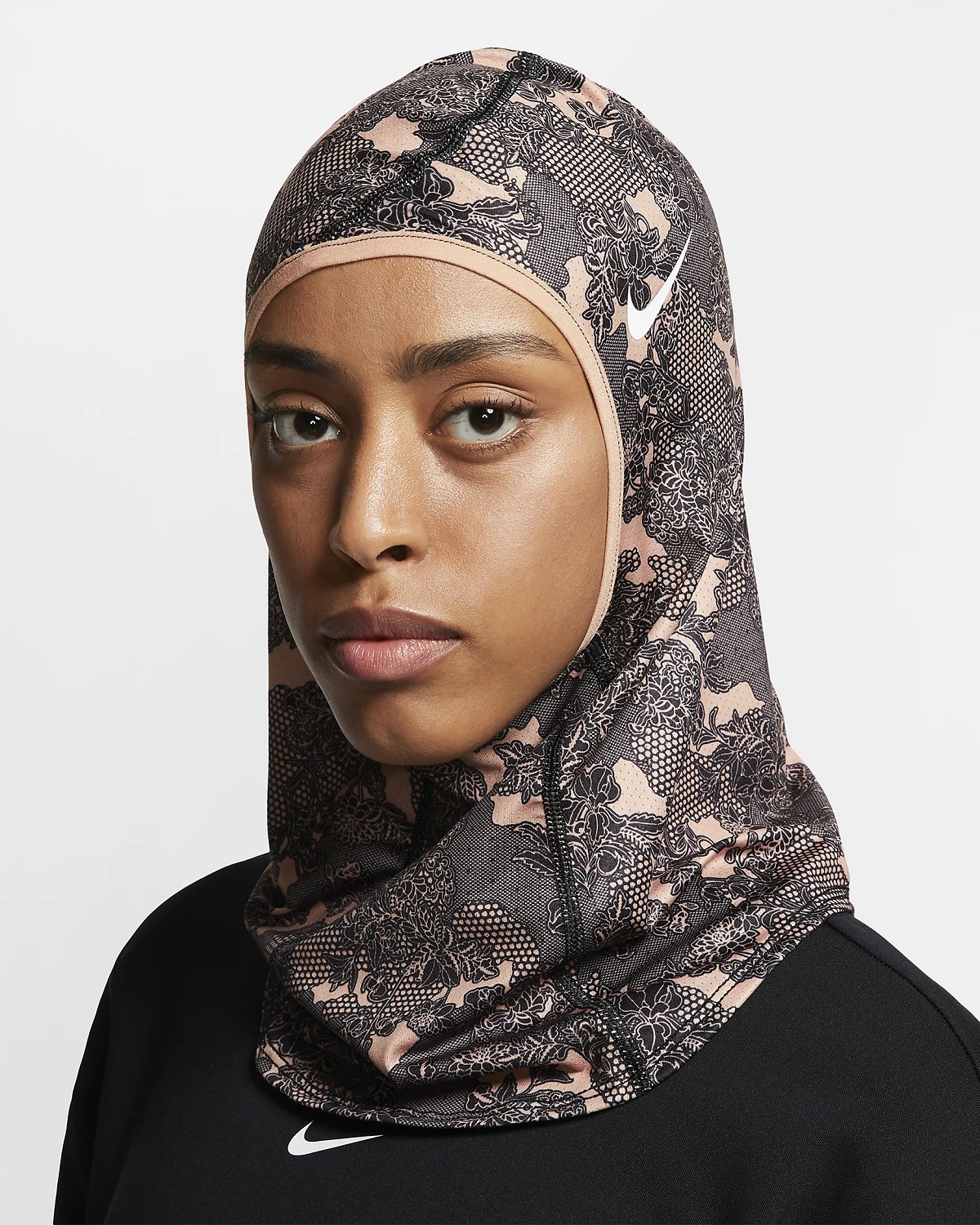 Nike Updates Hijab Pro With New Floral Lace Print | SNOBETTE