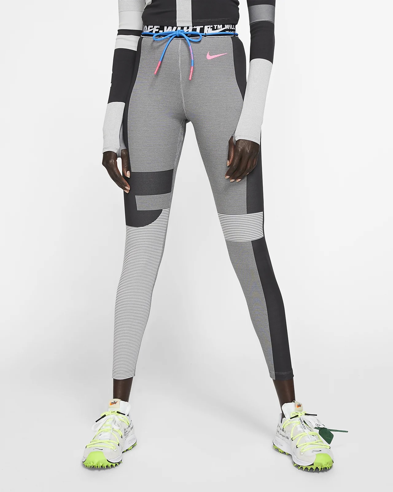 off white tights nike