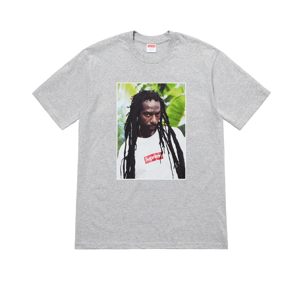 Supreme Celebrates Buju Banton With Photo T-Shirt | SNOBETTE