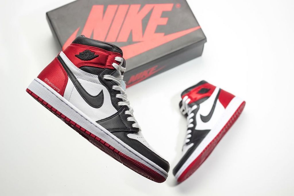 Jordan 1 Satin Black Toe For Women Gets 