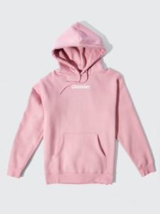 Glossier Queues Up Pink Shirt And Hoodie For Fall '19 | SNOBETTE