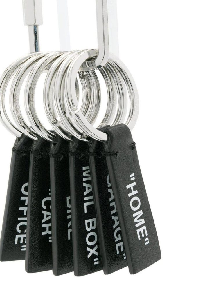 off white caribiner key chain 3