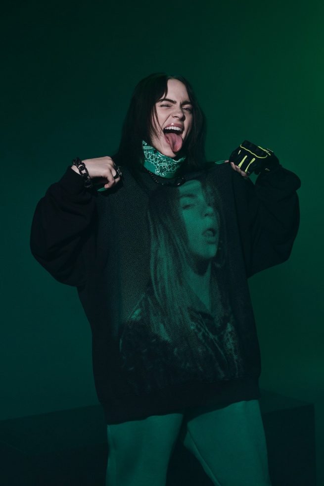 billie eilish bershka joggers