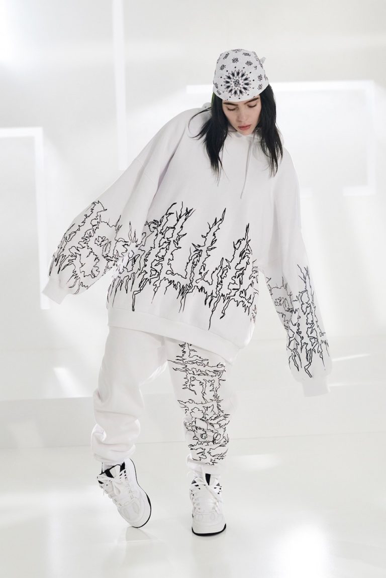 billie eilish bershka joggers