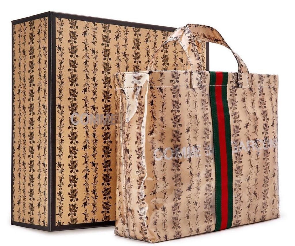 Gucci Releases Floral Bag With COMME des GARÇONS | SNOBETTE