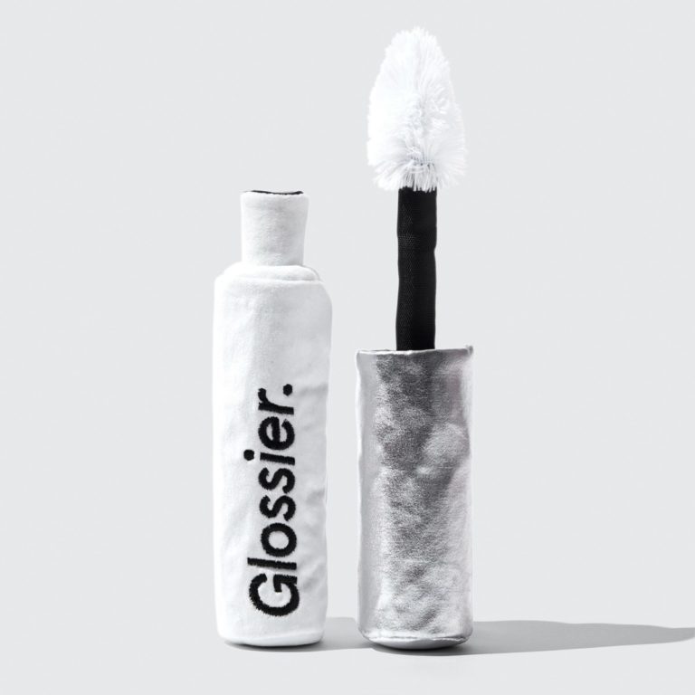Bark Celebrates Glossier's Best Sellers With Two Plush Dog Toys SNOBETTE