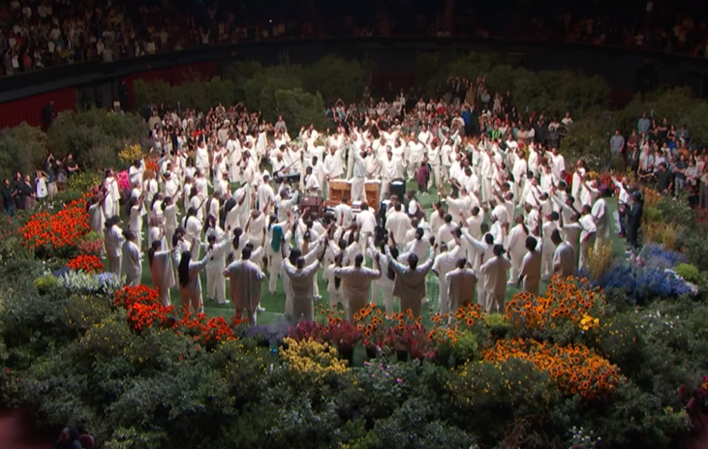 Watch Kanye West's 'Sunday Service' Performance At The Forum In