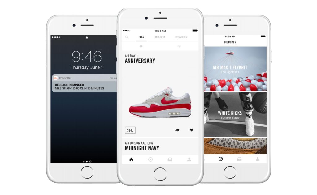 nike snkrs app delivery