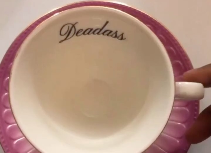 Ivy's Tea Co. Delights With 'Trap China' Tea And Saucer Set