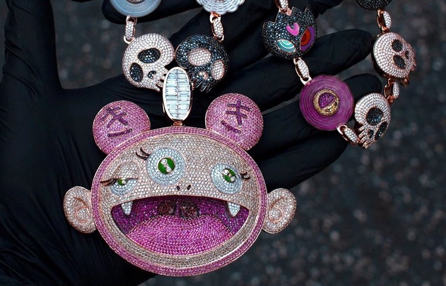 ben-baller-takashi-murakami-kid-kudi-birthday-chain (2)