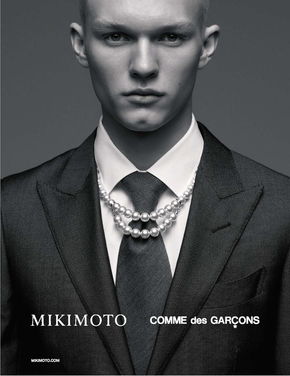 Comme Des Garçons Makes Statement On Pearl Necklace Trend With Mikimoto Capsule SNOBETTE
