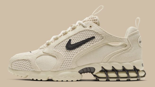 Nike And Stüssy Queue Up Cute And Cozy Air Zoom Spiridon Caged Sneaker ...