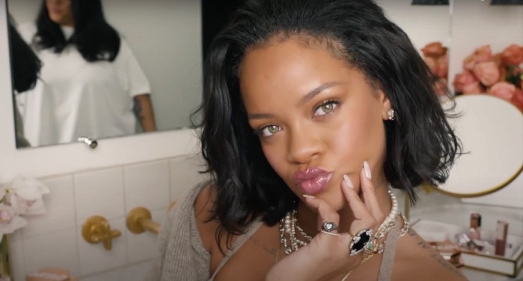 Rihanna Creates A Summer Friendly No Makeup, Makeup Look In Latest Fenty  Tutorial