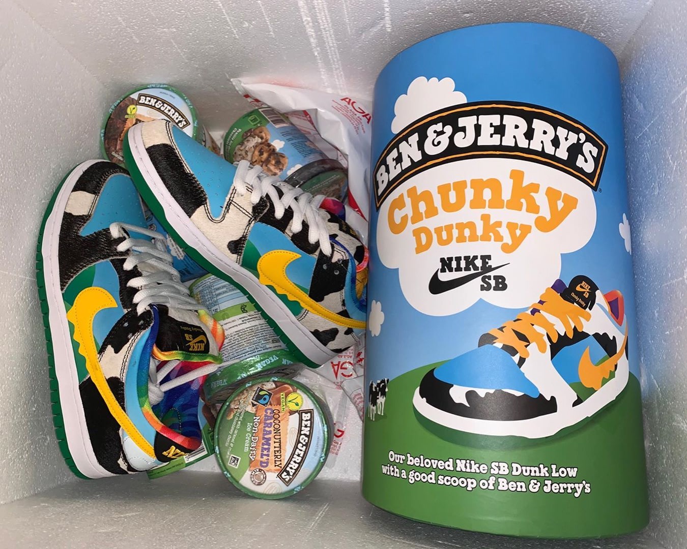 Nike Adds Allure To Chunky Dunky Dunk With Friends And Family Ice Cream