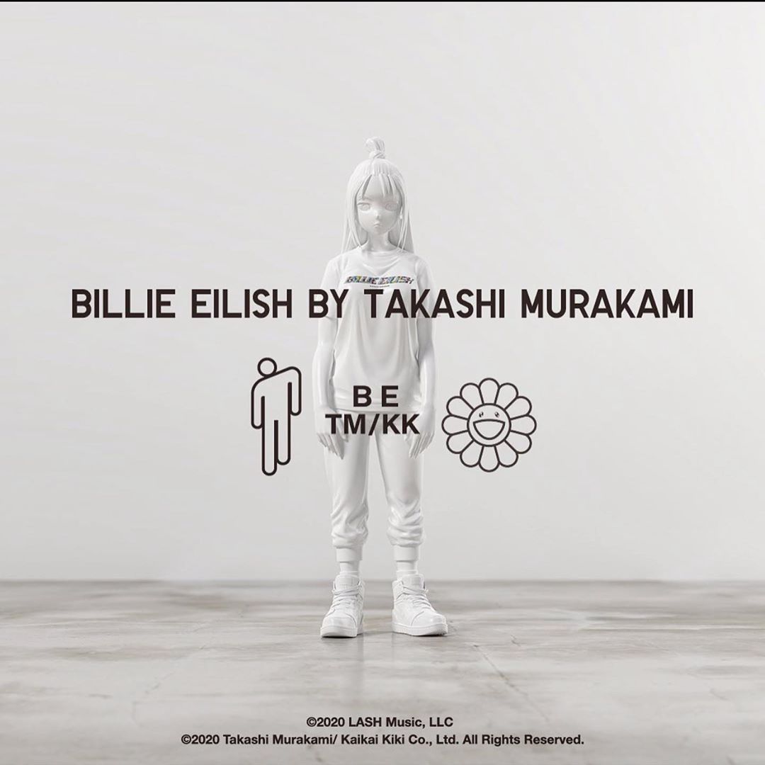 Billie Eilish Hints At Takashi Murakami And Jordan Collaboration