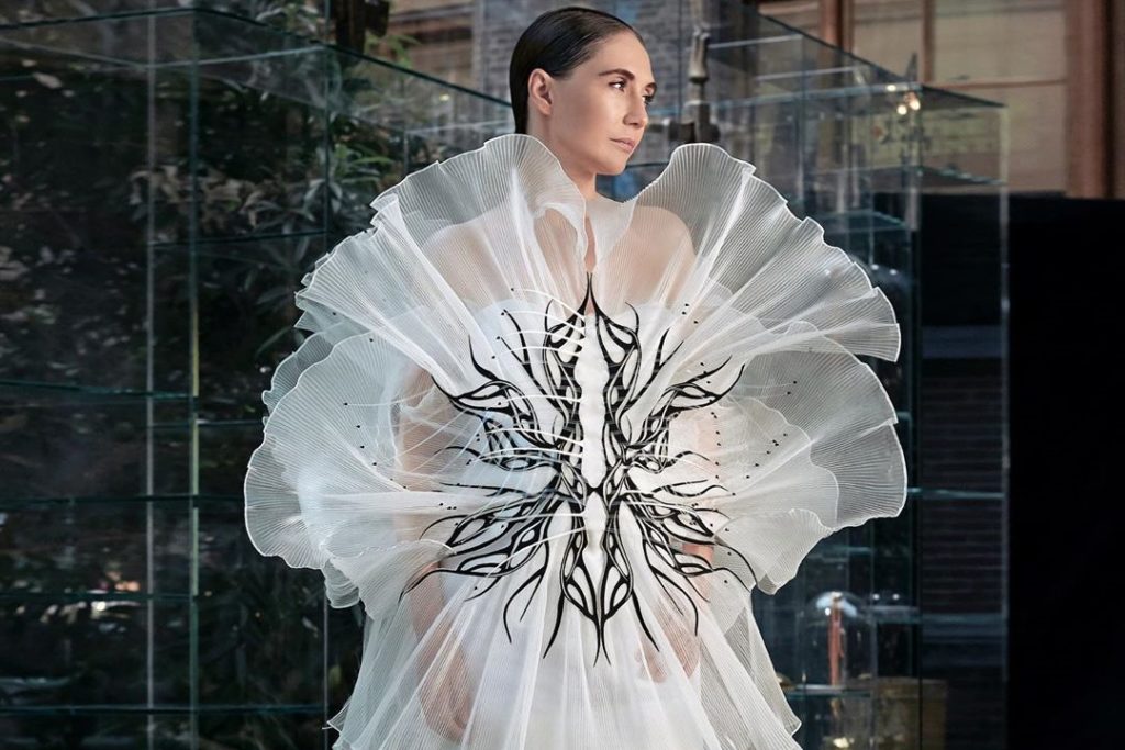 iris van herpen gown