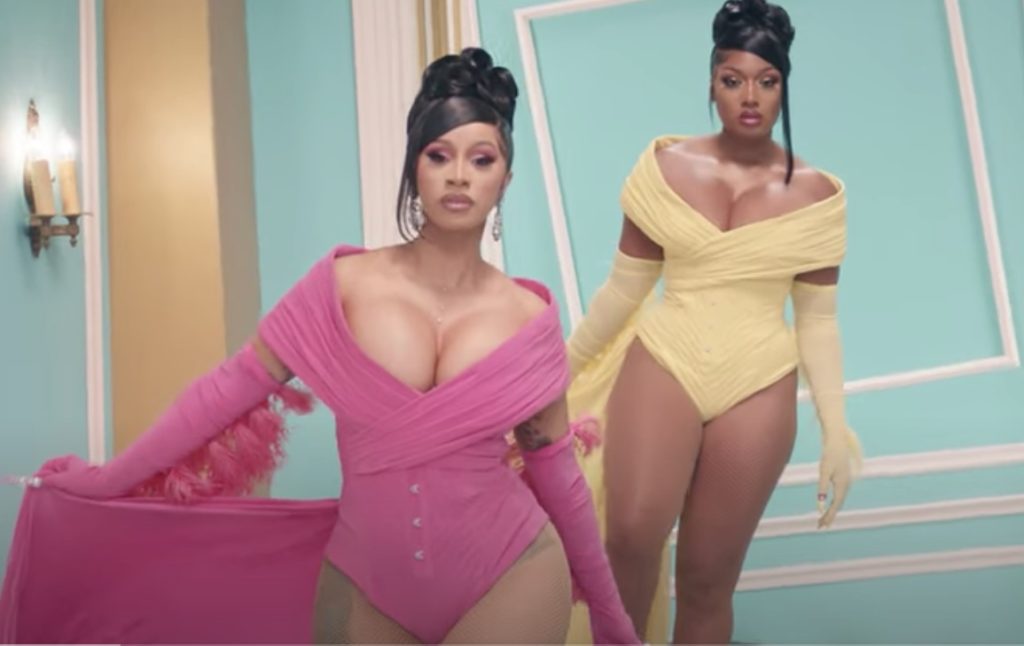 cardi-wap-video-megan-stallion