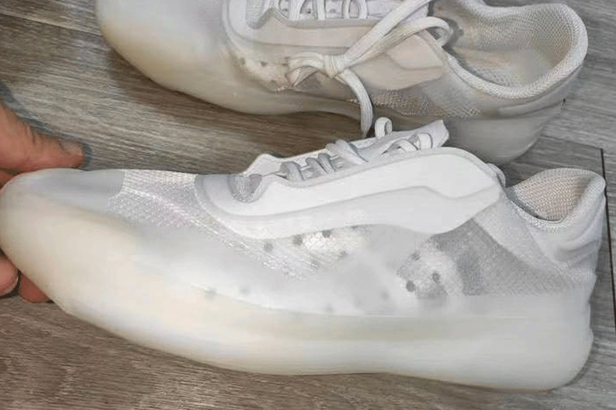 A Preview Look At Adidas And Prada's America's Cup Inspired Sneaker |  SNOBETTE