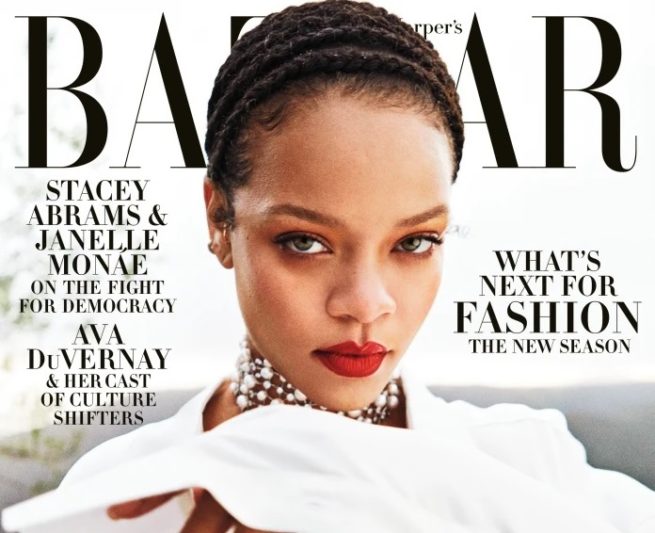 Rihanna Makes History As Cover Star For All Of Bazaar's September ...