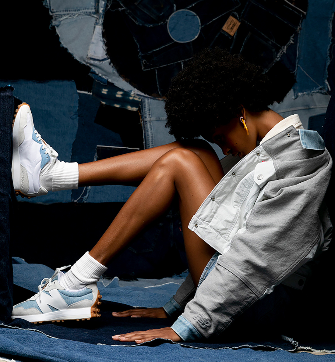 New Balance Links With Levi's For 327 Denim Capsule | SNOBETTE