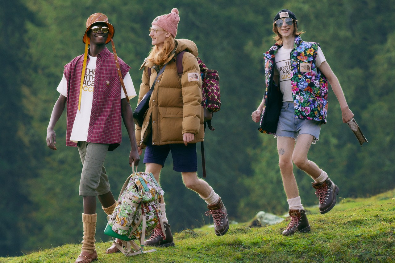 An adventure in the Italian Alps, where The North Face x Gucci collection  is revealed. - Gucci Stories