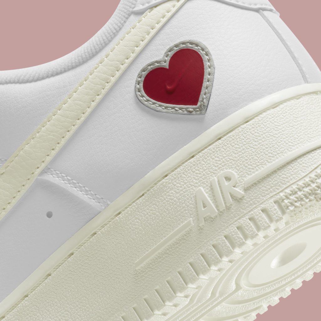 Nike Seals Air Force 1 With A Heart For Valentine's Day