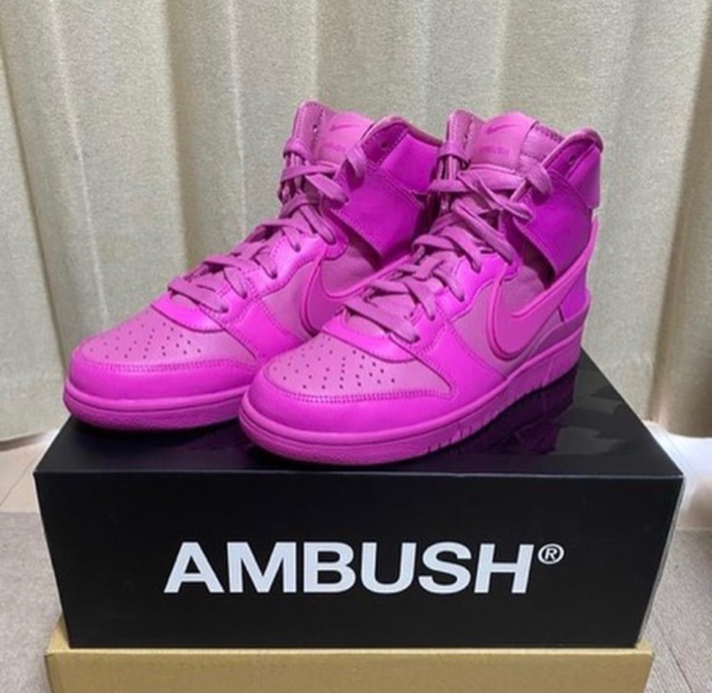 ambush pink nike dunk