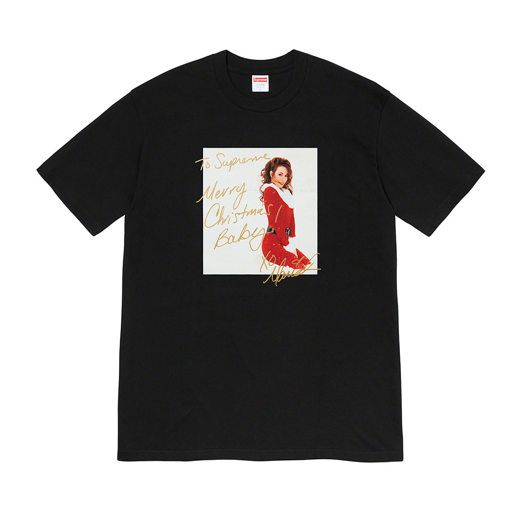 Supreme Queues Up Mariah Carey Christmas T-Shirt | SNOBETE