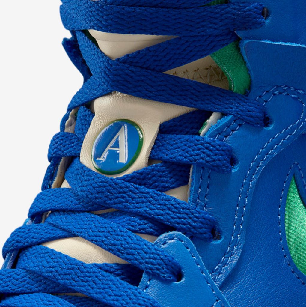 Blue green outlet jordans