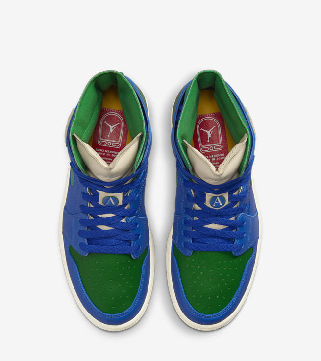 Air Jordan 1 And Aleali May Return With Green And Blue CMFT Silhouette ...