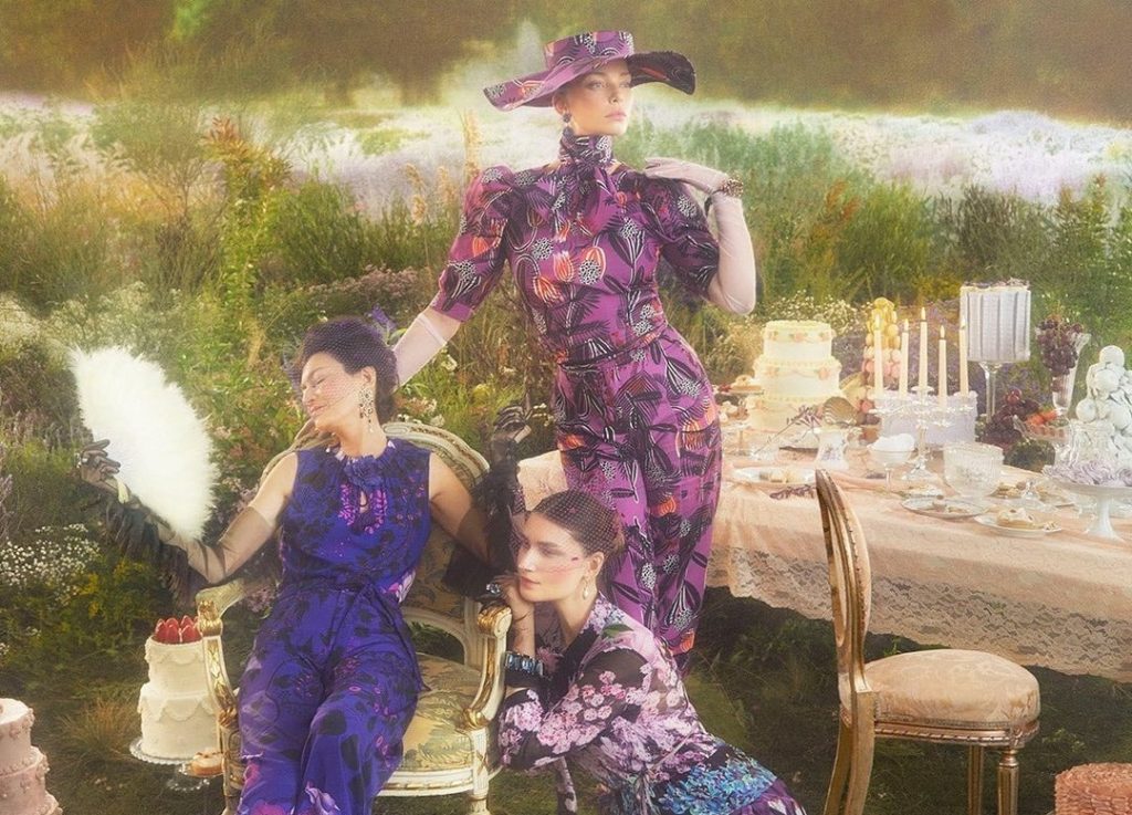 Desigual And Christian Lacroix Celebrate 'High Tea' With Flower-Filled ...