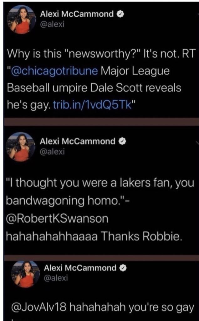 alexi mccammond homophobic tweets