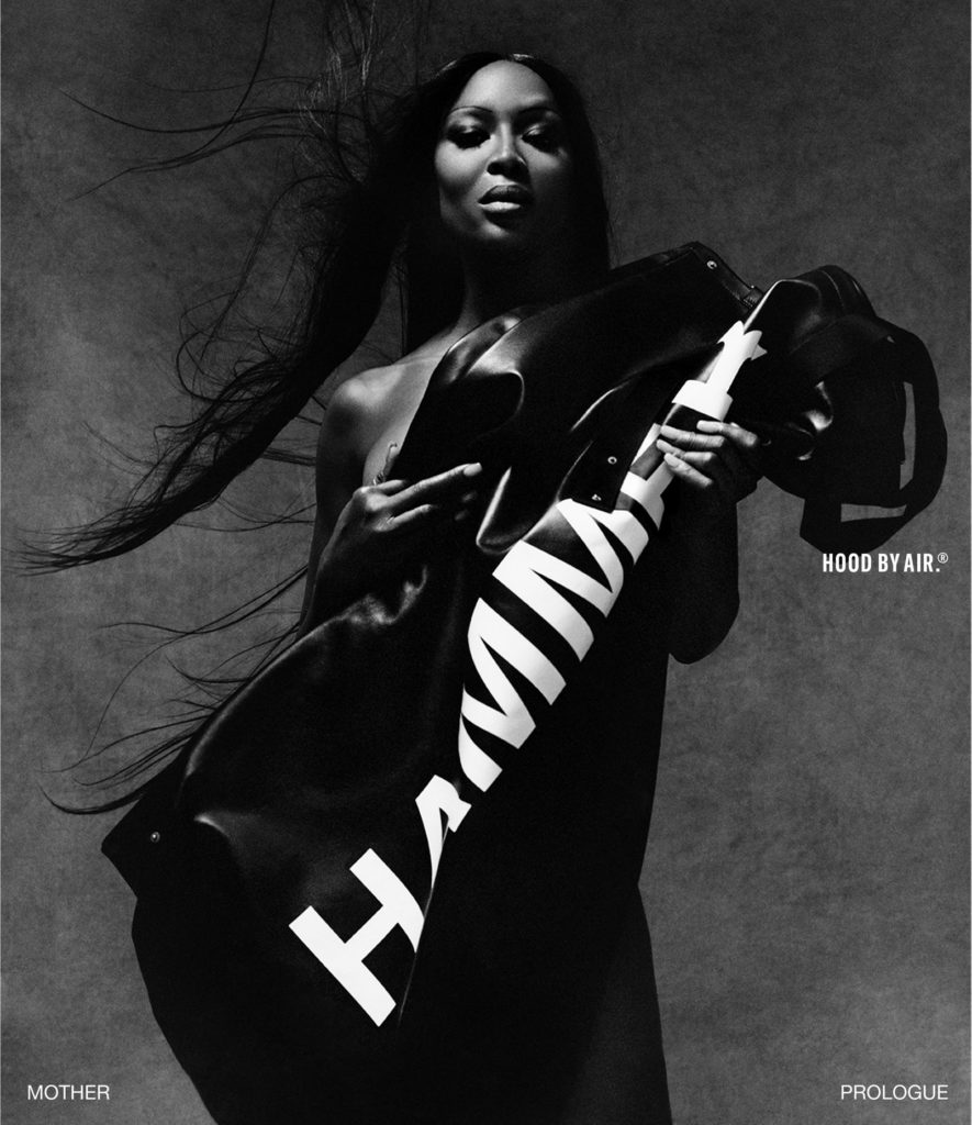 hood by air naomi campbell ad 2