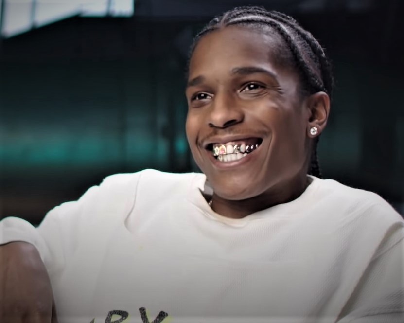 Asap rocky wearing air best sale force 1