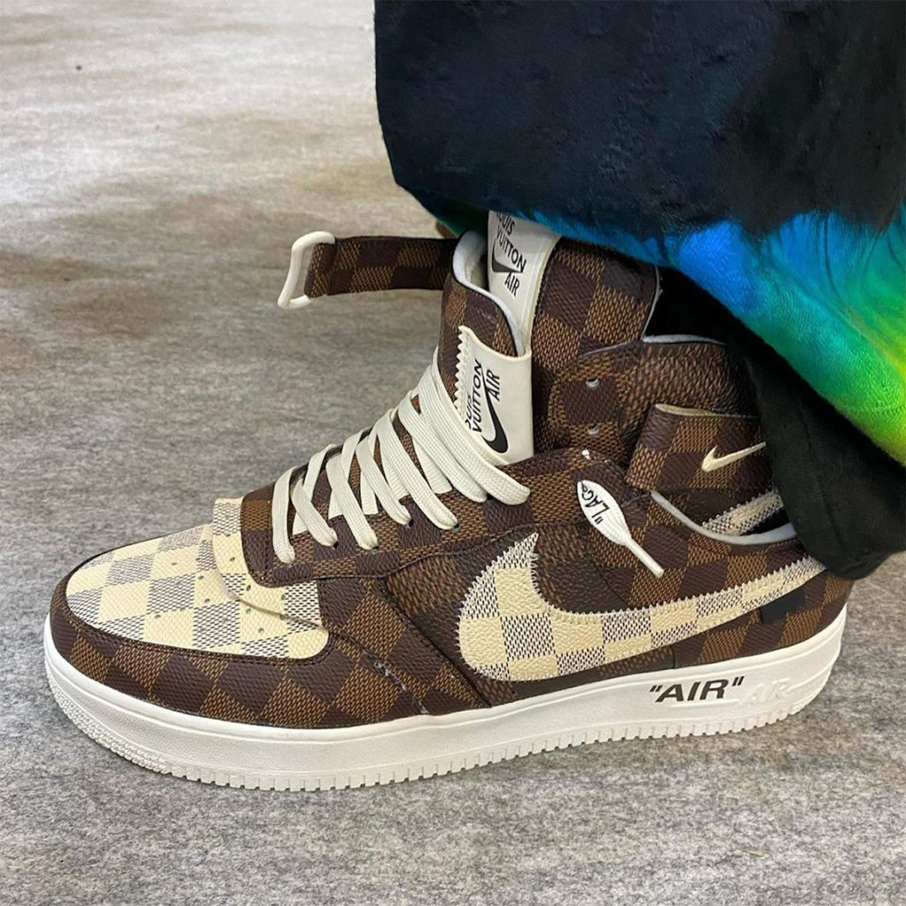 louis vuitton nike air force 1 spring 2022 5