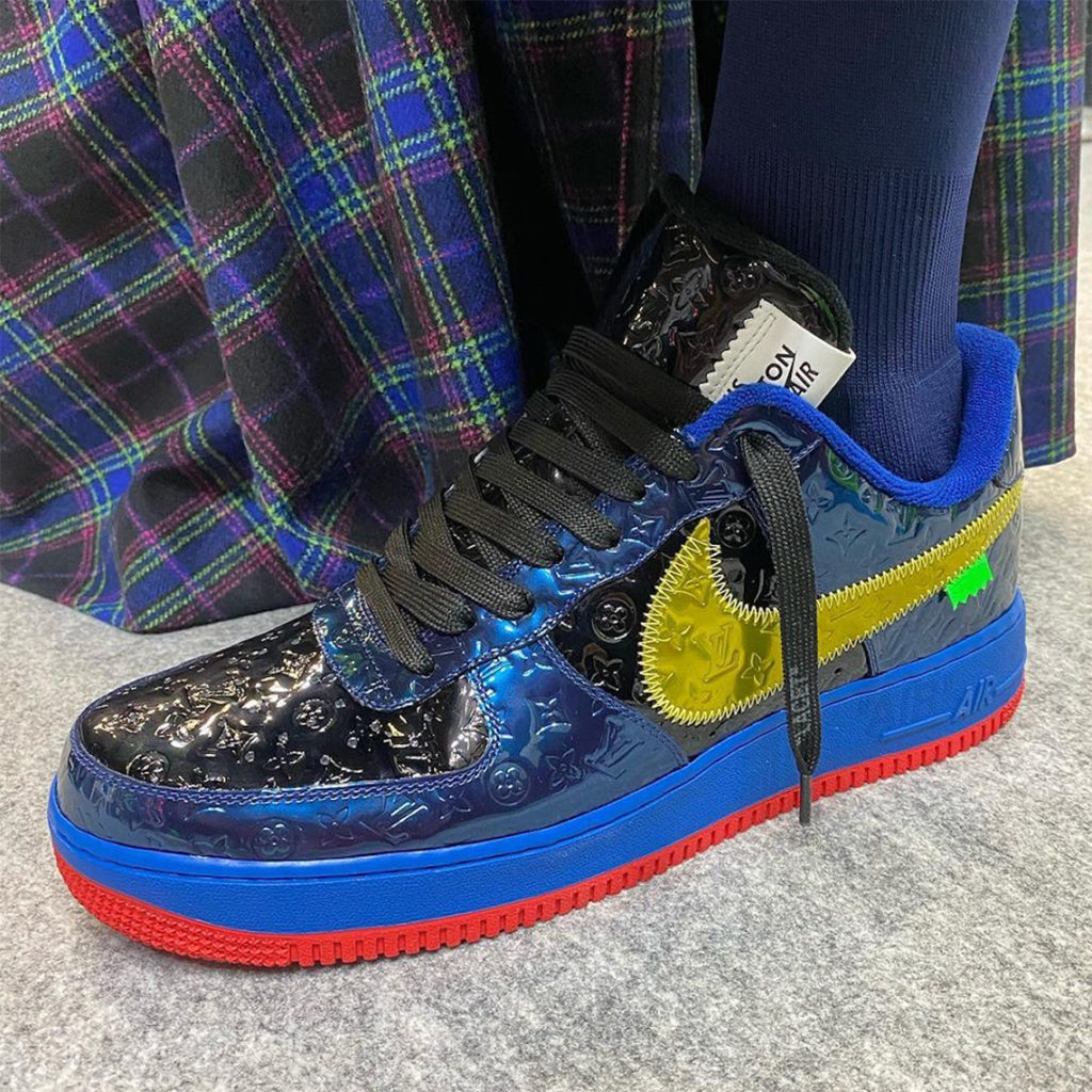 Virgil Honors Hip Hop Culture With Louis Vuitton And Nike Air Force 1  Capsule