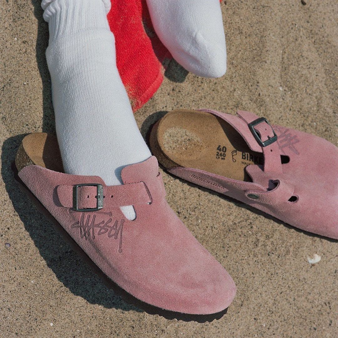 Birkenstock And Stüssy Tap Into Beachy Vibes For Clog, Launching
