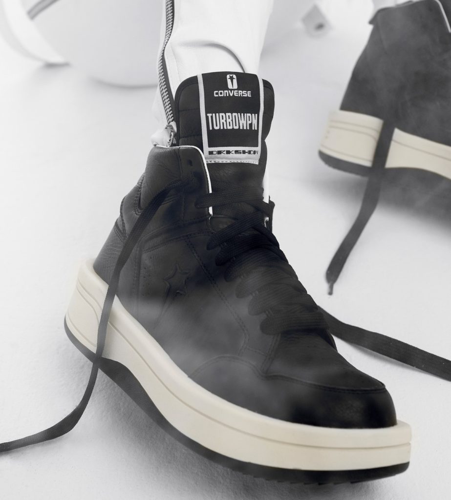 converse rick owens drkshdw turbowpn sneaker 1