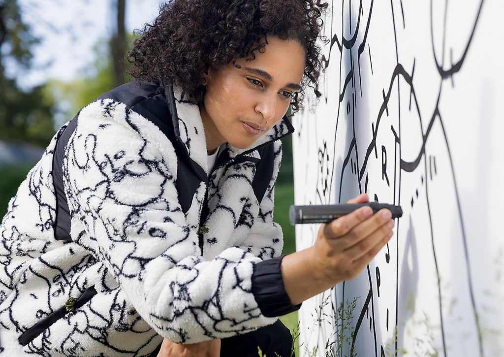 The North Face Taps Artist Shantell Martin For Search And Rescue 