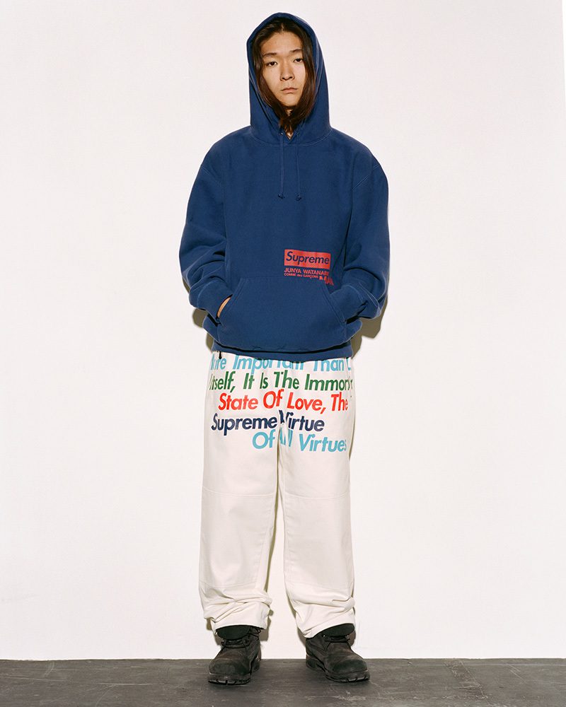 Supreme Debuts First Ever Collab With Junya Watanabe Comme Des