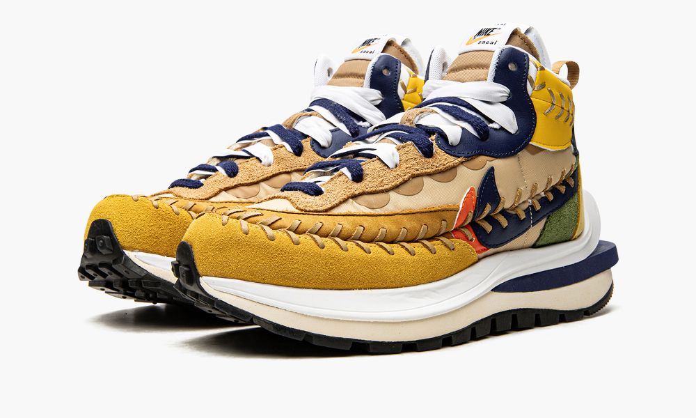 nike sacai gaultier vaporwaffle sesame