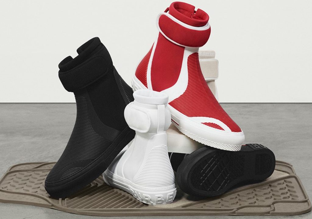 Burberry Introduces The Sub, A High Top Sneaker Silhouette | SNOBETTE