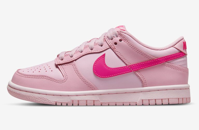 Nike Queues Up A Triple Pink Dunk In Grade School Sizing, Launching ...